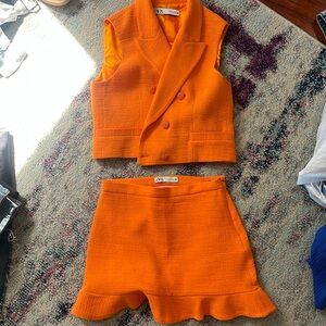zara Orange set